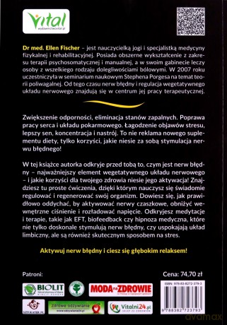 Aktywuj samouzdrawiającą moc nerwu błędnego - Fischer Ellen [KSIĄŻKA]