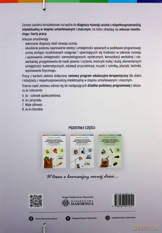 Arkusze monitoringu i karty pracy do diagnozy rozwoju ucznia z niepełnosprawnością intelektualną - Renata Naprawa, AlicjaTanajewska [KSIĄŻKA]
