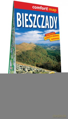 Bieszczady laminowana mapa turystyczna 1:65 000