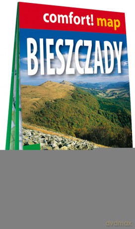 Bieszczady laminowana mapa turystyczna mini 1:200 000