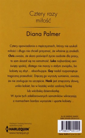 Cztery razy miłość - Diana Palmer [KSIĄŻKA]