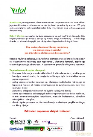 Dieta roślinna dla sportowców - Frazier Matt [KSIĄŻKA]