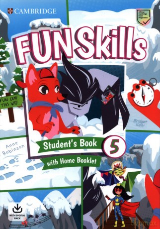 Fun Skills 5 Student's Book and Home Booklet with Online Activities - Bridget Kelly, Anne Robinson [KSIĄŻKA]
