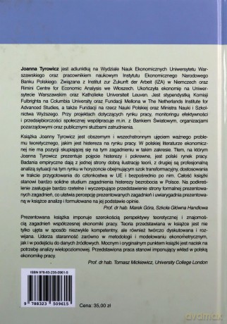 Histereza bezrobocia w Polsce - Joanna Tyrowicz [KSIĄŻKA]