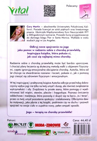 Joga - recepta na choroby przewlekłe - Martin Cory [KSIĄŻKA]