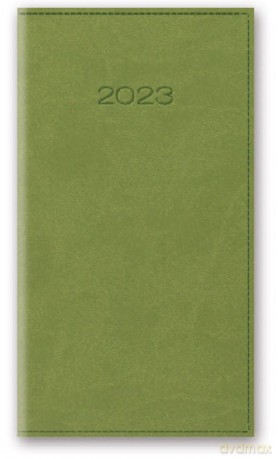 Kalendarz 2023 A6 TDW VIVELLA Jasnozielony [KALENDARZ]