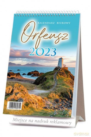 Kalendarz 2023 biurkowy pionowy Orfeusz [KALENDARZ]