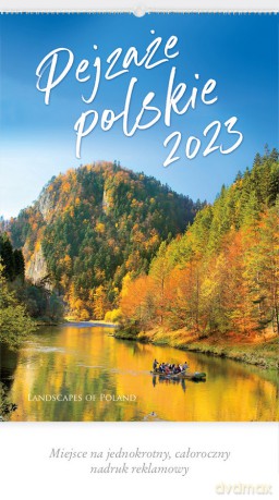 Kalendarz 2023 RW 01 Pejzaże polskie [KALENDARZ]
