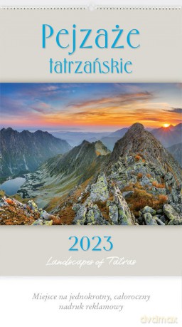 Kalendarz 2023 RW 05 Pejzaże tatrzańskie [KALENDARZ]