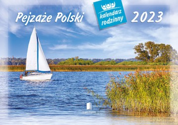 Kalendarz rodzinny 2023 WL03 Pejzaże Polski [KALENDARZ]