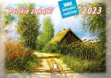 Kalendarz rodzinny 2023 WL07 Polskie zakątki [KALENDARZ]