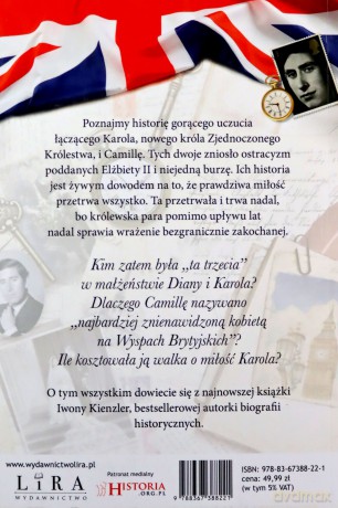 Karol i Camilla. Nowy król i miłość jego życia - Iwona Kienzler [KSIĄŻKA]