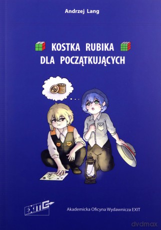 Kostka Rubika dla początkujących - Andrzej Lang [KSIĄŻKA]
