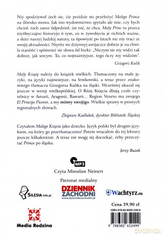 Mały Princ - Antoine Saint-Exupéry [KSIĄŻKA]