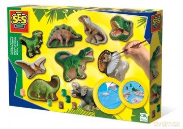 Odlewy gipsowe Świat dinozaurów