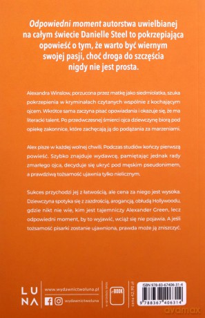 Odpowiedni moment - Danielle Steel [KSIĄŻKA]