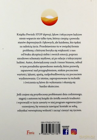 Powiedz STOP depresji, lękom i toksycznym ludziom - Mirosław Słowikowski [KSIĄŻKA]