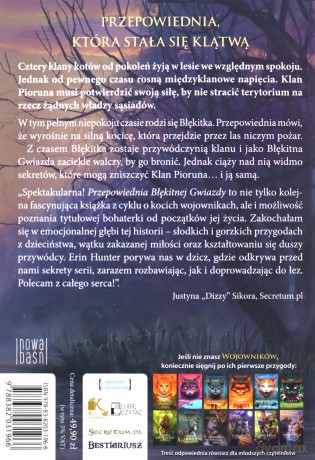 Przepowiednia Błękitnej Gwiazdy - Erin Hunter [KSIĄŻKA]