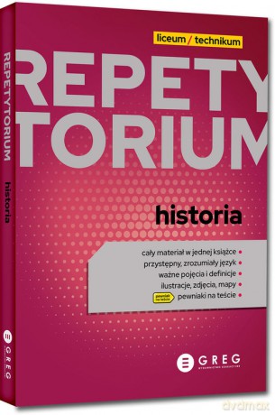Repetytorium - liceum/technikum - historia - 2023 [KSIĄŻKA]