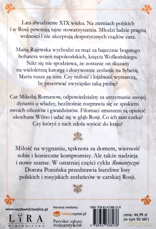 Romantyczni zesłańcy - Dorota Ponińska [KSIĄŻKA]