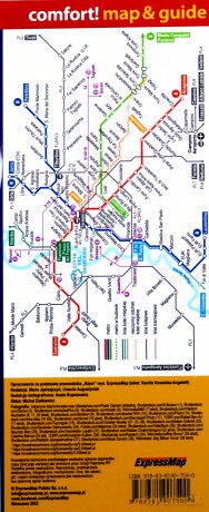 Rzym i Watykan laminowany map&guide 2w1 przewodnik i mapa