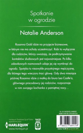 Spotkanie w ogrodzie - Natalie Anderson [KSIĄŻKA]