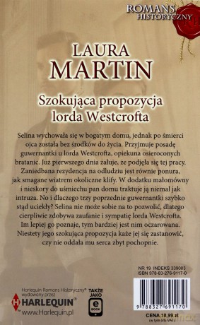 Szokująca propozycja lorda Westcrofta - Laura Martin [KSIĄŻKA]