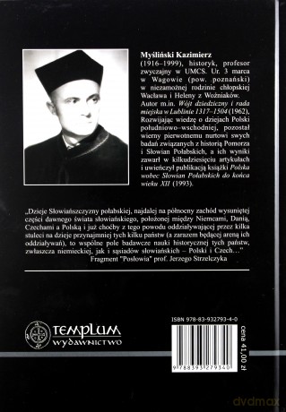 Polska wobec Słowian Połabskich do końca wieku XII - Kazimierz Myśliński [KSIĄŻKA]