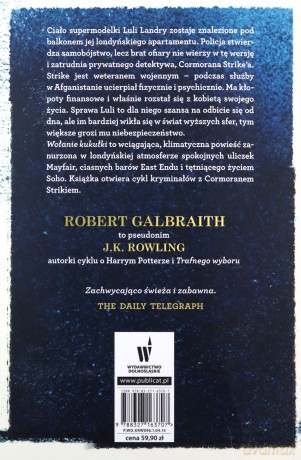 Wołanie kukułki - Robert (pseud. J.K. Rowling) Galbraith [KSIĄŻKA]