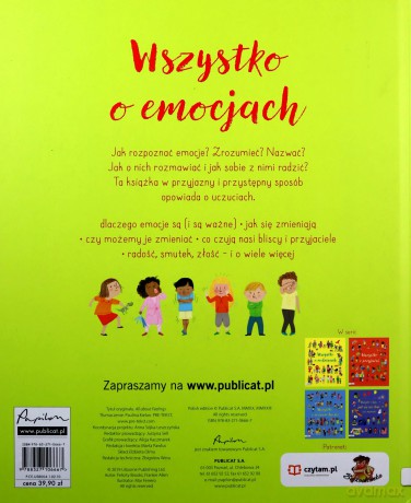 Wszystko o emocjach - Felicity Brooks, Frankie Allen [KSIĄŻKA]