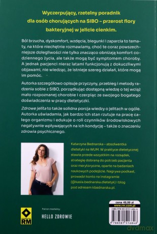 Zdrowe jelita Dieta w zespole SIBO - Katarzyna Bednarska [KSIĄŻKA]