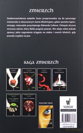 Zmierzch - Stephenie Meyer [KSIĄŻKA]