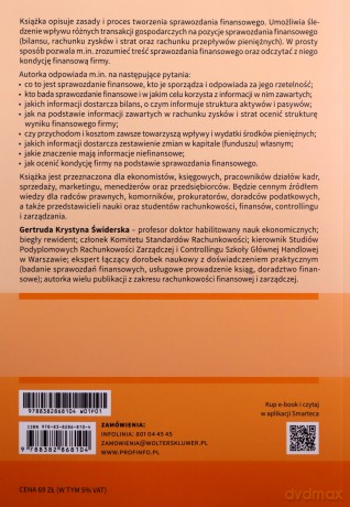Zrozumieć sprawozdanie finansowe - Gertruda Świderska [KSIĄŻKA]