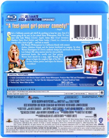 Legally Blonde (Legalna blondynka) [Blu-Ray]
