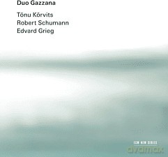 Duo Gazzana: Korvitz/Schumann/Grieg [CD]