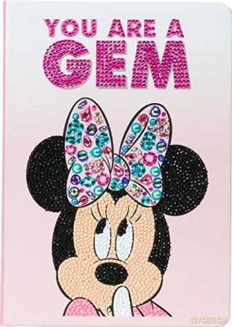 Craft Buddy Crystal Art Myszka Minnie notes, Zestaw kreatywny