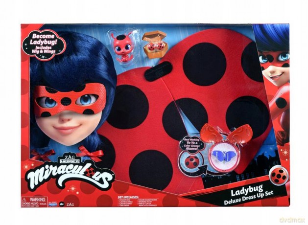 Miraculous: Biedronka i Czarny Kot Biedronka Dress Up Set
