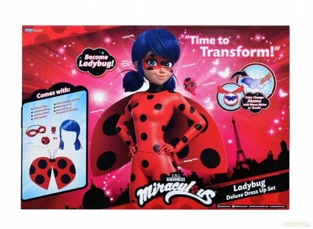 Miraculous: Biedronka i Czarny Kot Biedronka Dress Up Set