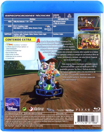 Toy Story (Disney) [Blu-Ray]