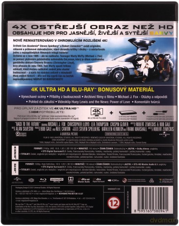 Powrót do przyszłości (Wersja Zremasterowana) [Blu-Ray 4K]+[Blu-Ray]