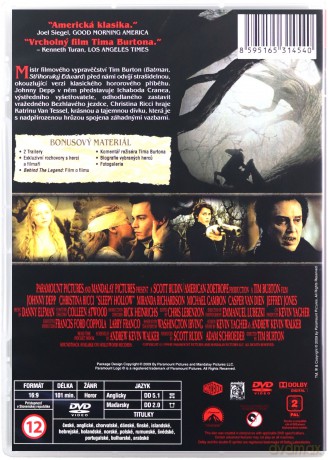 Jeździec bez głowy [DVD]