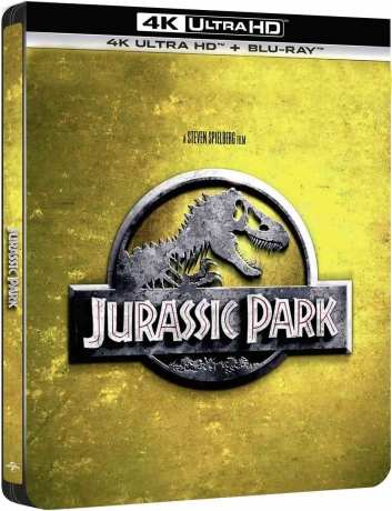 Park jurajski (steelbook) [Blu-Ray 4K]+[Blu-Ray]