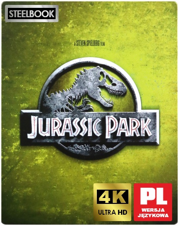 Park jurajski (steelbook) [Blu-Ray 4K]+[Blu-Ray]