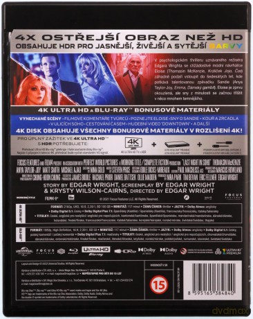 Last Night in Soho (Ostatniej nocy w Soho) [Blu-Ray 4K]+[Blu-Ray]