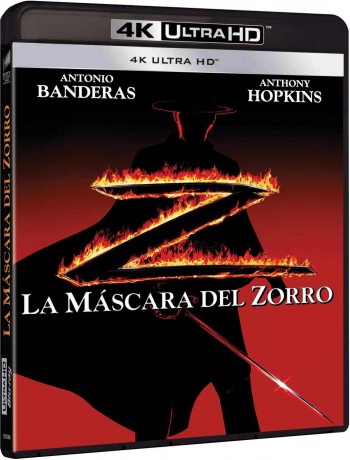 Maska Zorro [Blu-Ray 4K]+[Blu-Ray]