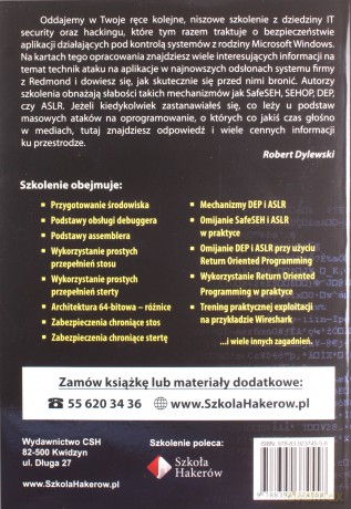 Bezpieczeństwo Aplikacji Windows [KSIĄŻKA]+[2DVD]