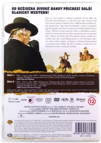 Pat Garrett i Billy Kid [2DVD]