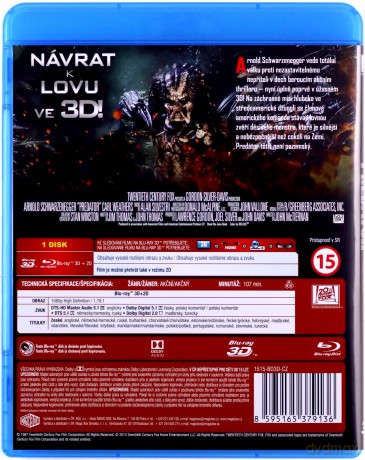 Predator [Blu-Ray 3D]+[Blu-Ray]