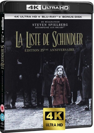 Schindler's List (Lista Schindlera) [Blu-Ray 4K]+[Blu-Ray]