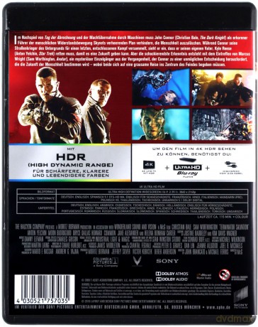 Terminator: Ocalenie [Blu-Ray 4K]